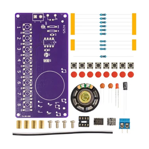 NE555 elektronik DIY piyano kiti 8th sipariş notları eğlenceli lehimleme uygulama devre CKD kitleri ve parçaları - Product Image 4