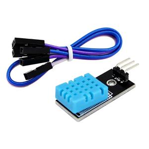 DHT11温度モジュール温度湿度モジュールDHT11センサーDHT11 Dupont Lineを送る - Product Image 1