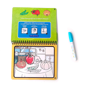 Fabrika çıkış boyama kitap baskı diğer eğitici oyuncaklar çocuklar için çizim kitabı sihirli su doodle kitap - Product Image 3