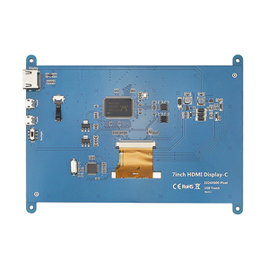 Kapazitiver 7-Zoll-Touchscreen-Monitor für Raspberry Pi 4B 1024*600 IPS-LCD-Display TFT auf Raspberry Pi 3 Modell B 3B