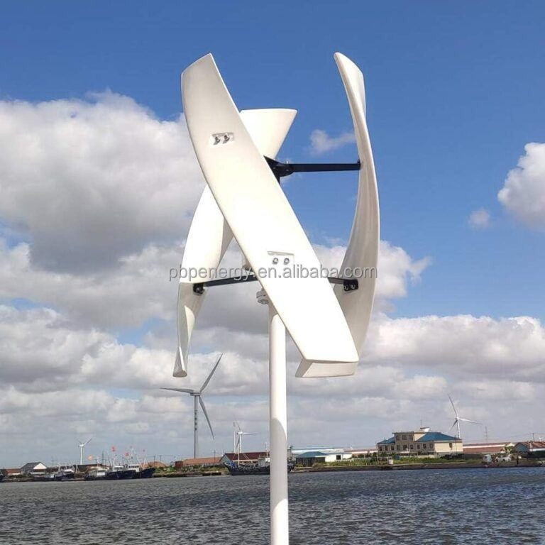White-Wind Turbine
