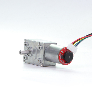 Mingyang Motor Jgy370 <strong>12V</strong>/24V/6V Brushless DC Reduction Gear Motor for Boats Single <strong>Encoder</strong> 5A 6mm Worm Wheel Permanent Magnet - Product Image 2