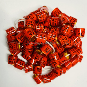 Grosir Cincin Merpati Terbang Kualitas Tinggi Tippler Aluminium dengan Pita Kaki Merpati Balap Plastik - Product Image 2