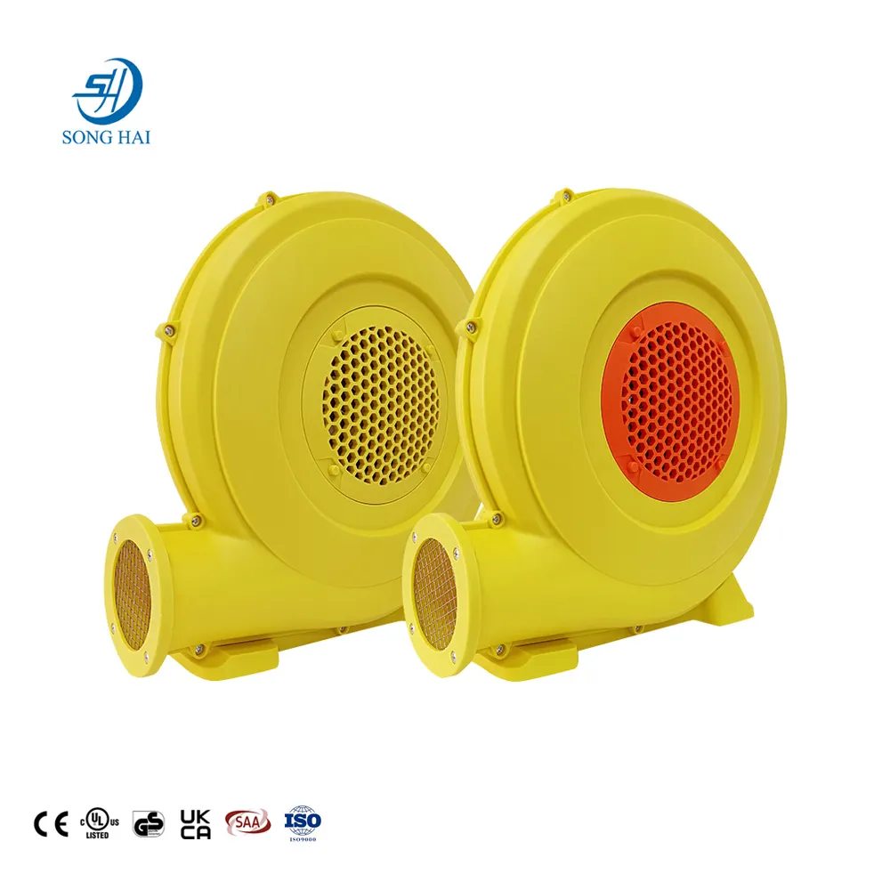 750w 플라스틱 포탄 쾌활한 성for 을 위한 전기 공기 송풍기 펌프 팬 상업적인 팽창식 도약자 송풍기
