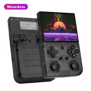 L G350ハンドヘルドゲームコンソールピンク/グレー/ブラック64GB 3.5インチスクリーンLinuxレトロビデオゲームコンソールPSP用