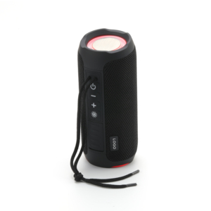 Multifunctional Fabric Handsfree LED Colorful Light TWS Wireless Speaker Cylinder Loudspeaker With FM/TF/U Disk Outdoor Speaker - Product Image 2