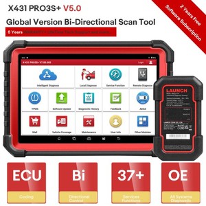 <strong>2025</strong> New Bi-Directional Scan Tool Launch X431 PRO3S+ V5.0 Elite CANFD, Topology Map, Online <strong>Coding</strong>, AutoAuth FCA SGW Car Scanner - Product Image 2