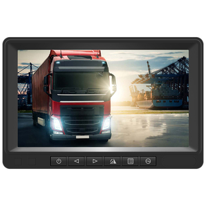 Podofo 7 Inch Digital Wireless Reversing Monitor Waterproof 28 IR Rear View <strong>Backup</strong> Camera Kit for Bus Trailer RV Farm <strong>Machine</strong> - Product Image 4