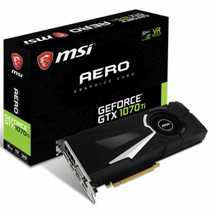 MSI NVIDIA GeForce GTX 1070 Ti AERO Duke ARMOR 8G การ์ดจอสำหรับเล่นเกม,8GB GDDR5X รองรับเดสก์ท็อป - Product Image 1
