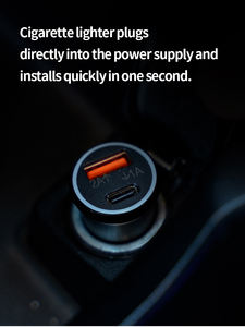 เครื่องชาร์จ GPS ติดตามรถขนาดเล็กที่จุดบุหรี่ที่ชาร์จโทรศัพท์ USB Type C ค้นหาแอปอย่างเป็นทางการของฉันติดตามยานพาหนะ