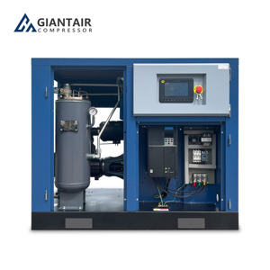 GiantAir 22kw 30hp תעשייתי משולב בורג רוטרי מדחס אוויר 13 בר לחץ עבודה משומנת שימוש במפעל ייצור