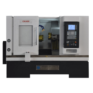 Programmierung der CNC-Drehmaschine CK40X CNC-Automatik drehmaschine mit Schräg bett - Product Image 1