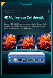 LH13-WIPC produttore IPC Intel J6412 Quad-core Win10/11 DDR4 32GB 8USB 6COM 4LAN incorporato Mini PC industriale Fanless per Computer - Product Image 4