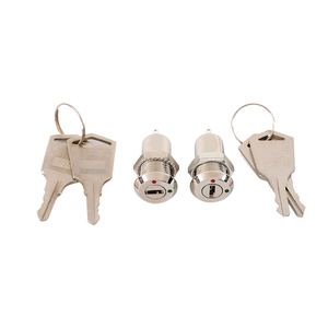 Jk0111 12 mét on/off kim loại <span class=keywords><strong>Key</strong></span> <span class=keywords><strong>Lock</strong></span> chuyển duy trì chốt khóa chuyển đổi khóa - Product Image 3