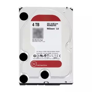 4TB红色加网络连接存储硬盘WD40EFPX 7200转/分SATA类6Gb/s 256MB高速缓存3.5英寸内部硬盘，用于服务器应用 - Product Image 3