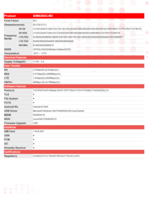 SIM8260G-M2 5G Sub-6G modul SIMCom Unterstützt R16 5G NSA/SA Multi-Band NR/LTE-FDD/LTETDD/HSPA + 5G Modul SIM8260G-M2 - Product Image 4