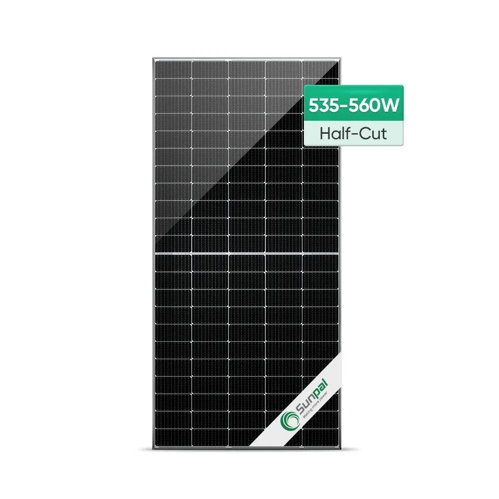 I pannelli solari cinesi costano 545W 550W 555W 560W pannello solare in vetro di alta qualità 220V Bipv Pv Eu Stock