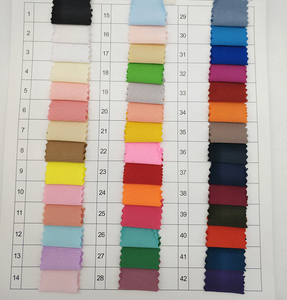 Tela de LICRA de 4 vías para camisetas, tejido de poliéster teñido liso, 140gsm, venta al por mayor de fábrica - Product Image 5
