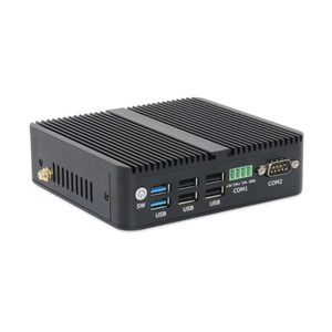 Mini ordenador industrial integrado KTB 142 N100 Nuc con memoria DDR4 y sistema operativo RJ45 LAN Linux para oficina y hogar