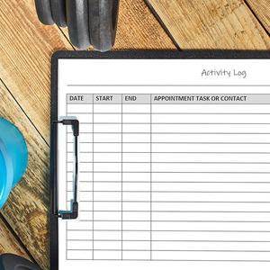 Attività quotidiana personalizzata lavoro per fare lista blocco note attività registro delle attività A4 formato A5 per l'ufficio - Product Image 3