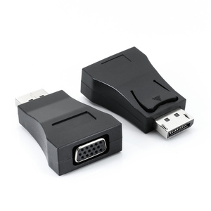Adaptador DisplayPort (DP) a VGA Puerto de pantalla chapado en oro a adaptador VGA (macho a hembra) Compatible con computadora - Product Image 4