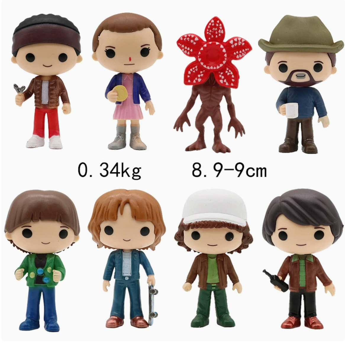 8 types (in bags)