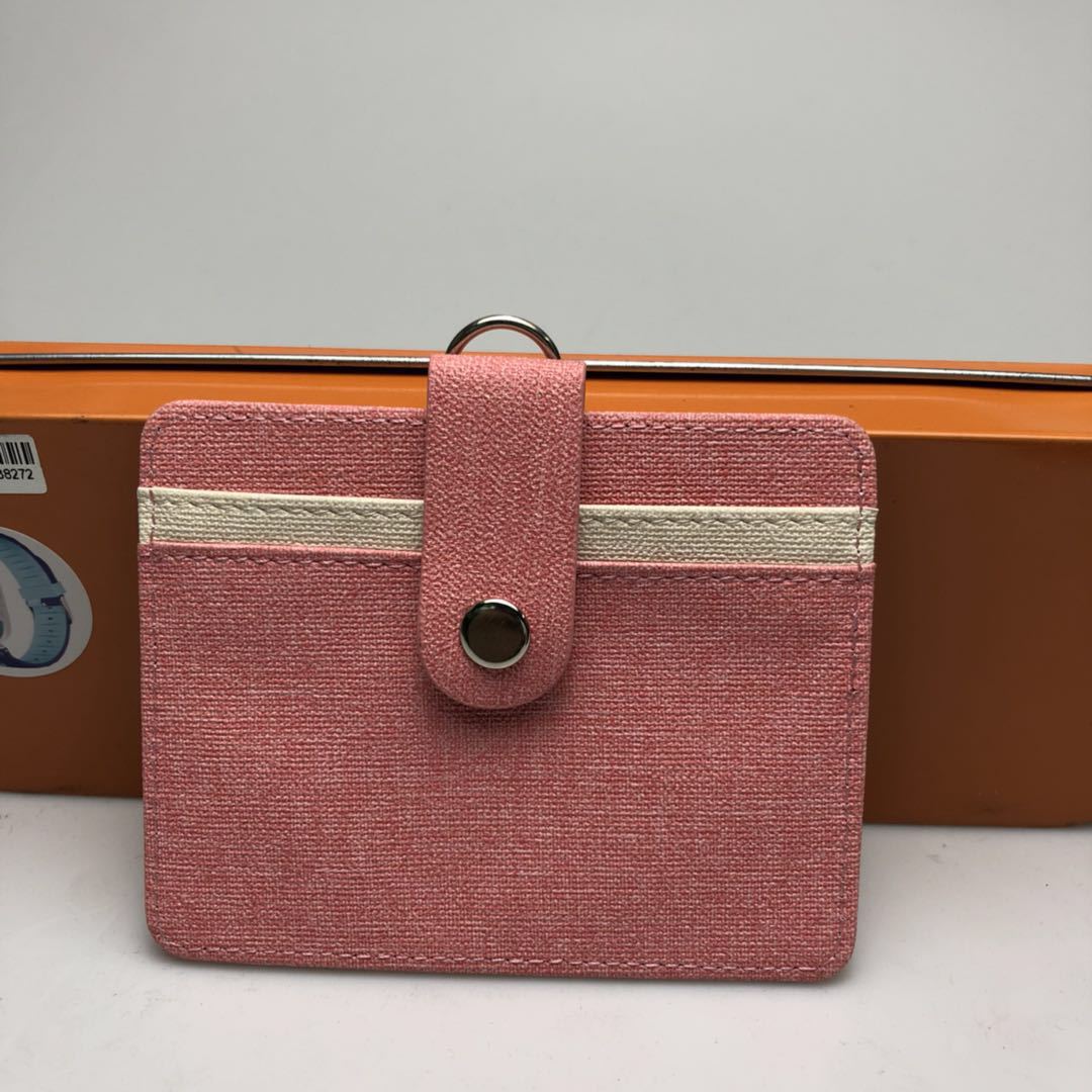 Pink horizontal single card