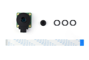 Cámara Raspberry Pi de alta calidad M12 12.3MP IMX477R Sensor Lentes de montura M12 de alta sensibilidad Compatible con interfaz de CSI-2