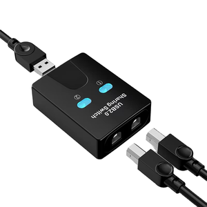 <strong>USB</strong> 2.0 <strong>printer</strong> sharer 2-port <strong>USB</strong> sharer <strong>USB</strong> switcher 2-in-1 output splitter - Product Image 1