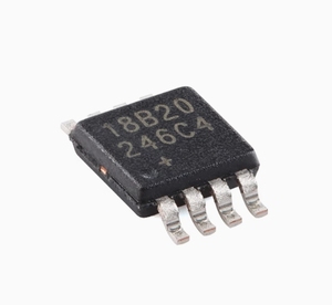 Originale e genuino DS18B20U + T & R in FSOP-8 pacchetto, un Chip termometro digitale a filo singolo con risoluzione programmabile. - Product Image 2
