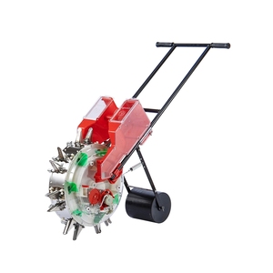 เครื่องหว่านเมล็ดข้าวโพดแบบ2 in 1เครื่องทำปุ๋ยแบบมือดันด้วยมือ - Product Image 2