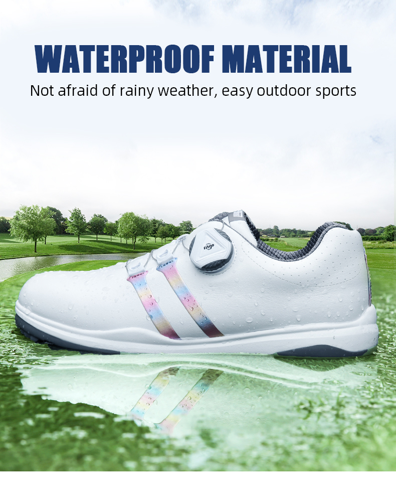 PGM XZ208 waterproof premium golf shoes manufacturer spike less ladies