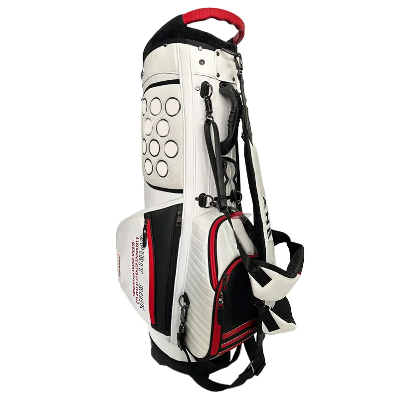 Toptan yeni tasarım Pu Premium Golf Stand çantası