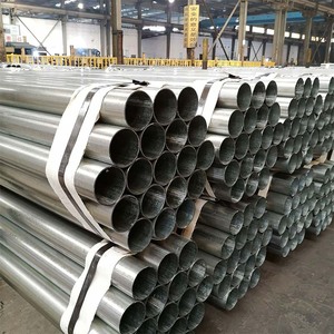 CE marcato Q355B HDG <span class=keywords><strong>ERW</strong></span> costruzione di ponteggi e ponti temporanei acciaio laminato a caldo finitura zincata a caldo 6m di lunghezza