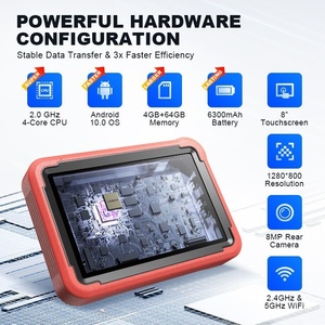 X431 pro V 5.0 strumenti diagnostici professionali per autoveicoli Decodificatore di strumenti per lettore di codici 1 anno per la diagnostica dei guasti per auto - Product Image 4