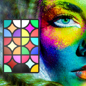 Uper-Kit de pintura corporal para niñas, kit de maquillaje de colores brillantes en la oscuridad