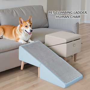 2in1 cabrio Pet merdiven sandalye katlanabilir Pet adımlar ile insan oturma fonksiyonu kaymaz dayanıklı Pet tırmanma yardım mobilya - Product Image 2