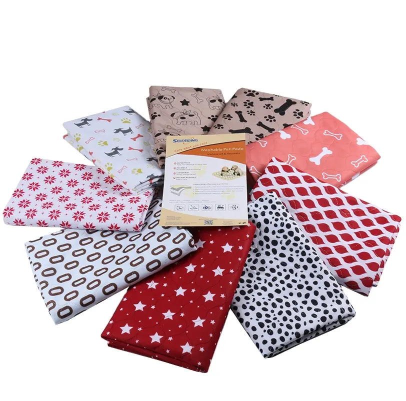 Có Thể Giặt Tái Sử Dụng Dog Puppy Pad Không Thấm Nước Pet Pee Pads Cho Chó