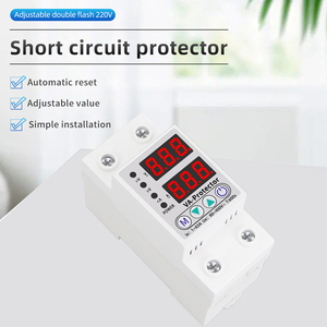 เบรกเกอร์วงจรป้องกันการรั่ว220V ไฟแฟลชคู่แบบปรับได้ป้องกันการลัดวงจรไฟฟ้าด้วยตนเอง - Product Image 4