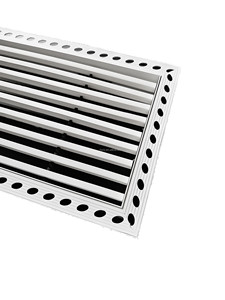 Hot-bán lõm không khí tuyến tính Vent lưới tản nhiệt vô hình, thích hợp cho trần nhà trong nhà. - Product Image 2