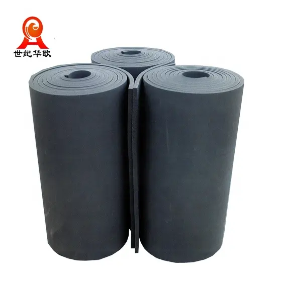 PVC de goma NBR de plástico de espuma de aislamiento térmico de materiales de construcción