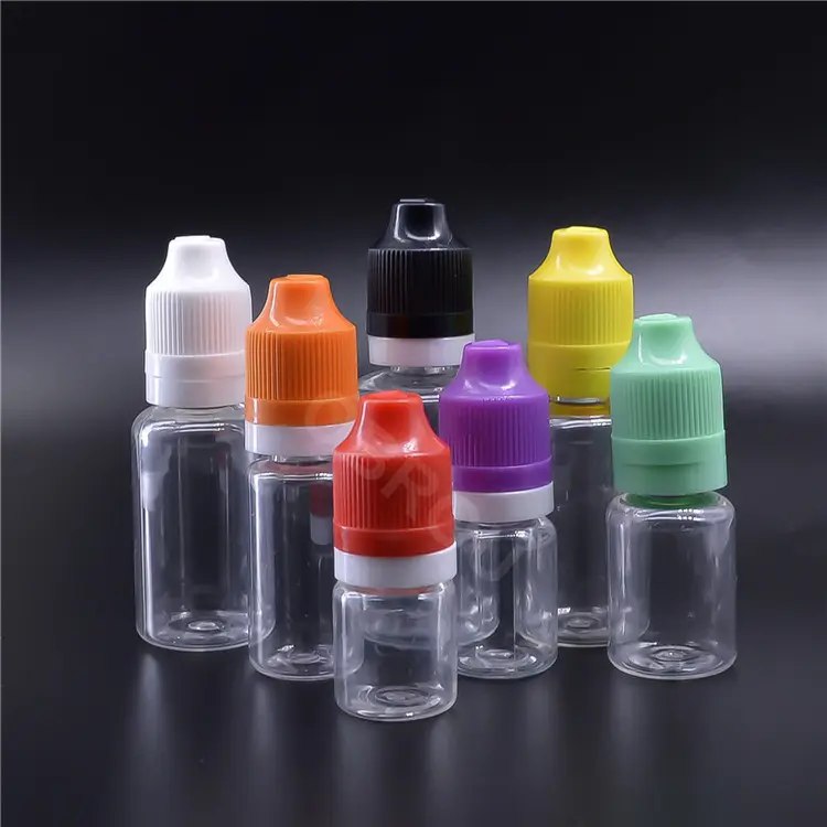 Cheap price top 10 manufacturer high quality PET PE empty plastic bottles for oil tattoo ink glue potion squeeze dropper bottle