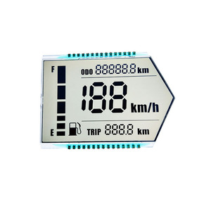 Werkseitig angepasstes 7-Segment-LCD-Anzeigemodul HTN Positiv für Motorräder SJXDGW014 Instrumenten anzeige mit einer Auflösung von 128x64 - Product Image 1