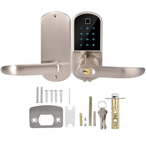 Elock ES211BL-F TTLock veya Tuya APP elektronik anahtarsız dijital sürgü kapı kilidi akıllı telefon App akıllı ev kapı kilidi WiFi - Product Image 3