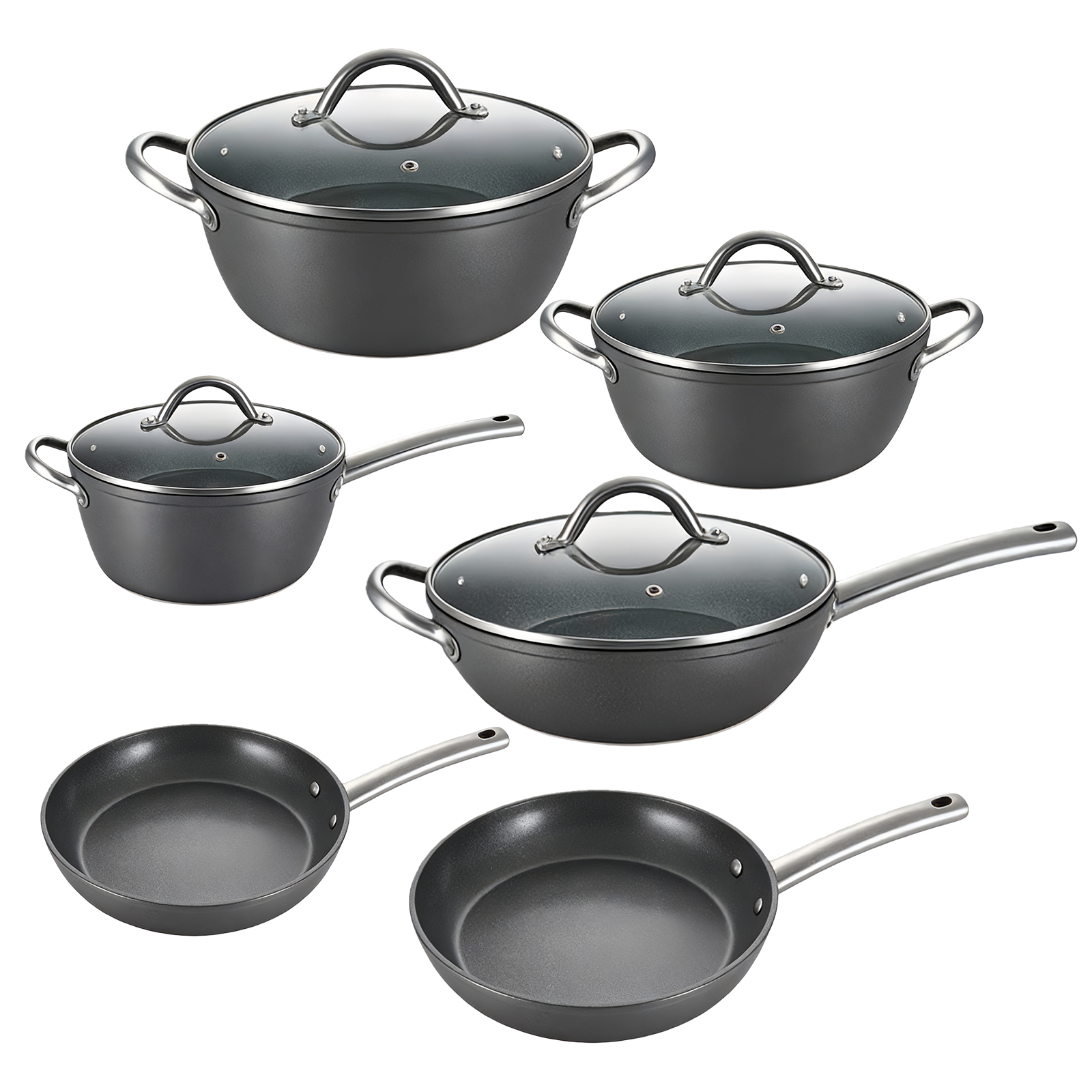 black-10pcs/set