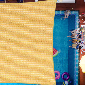 Cortile permeabile 100% in tessuto ombreggiante triangolo/parasole vela quadrata 6x6m tettoia rettangolare - Product Image 5