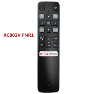 <strong>TCL</strong> Smart TV <strong>Remote</strong> <strong>Control</strong> RC802V FNR1 Google Assistant Voice Command Original Netflix/YouTube Access with Fixed <strong>Code</strong> - Product Image 2