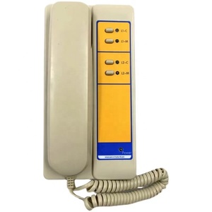 SCOM2-B5-S2 DC12V домофон с 2-сторонним монитором 57609842 для деталей лифта, 12 В DC, система внутренней связи лифта