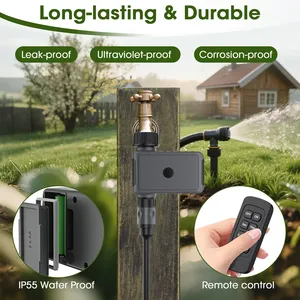 Haozee Smart telecomando Timer acqua 1-presa intelligente sistema di irrigazione irrigazione giardino irrigatore Timer - Product Image 6