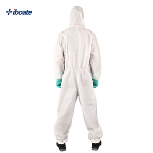 Nettoyant jetable Combinaison de protection Vêtements de <span class=keywords><strong>s</strong></span>écurité imperméables et anti-particules Vêtements de travail - Product Image 4